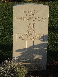 Salonika (Lembet Road) Military Cemetery - Weir, J